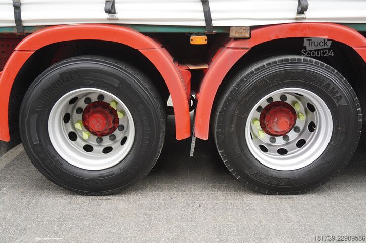 Prelată SCANIA R540 6x2 / Curtainsider 19 EPAL/ cap 16t