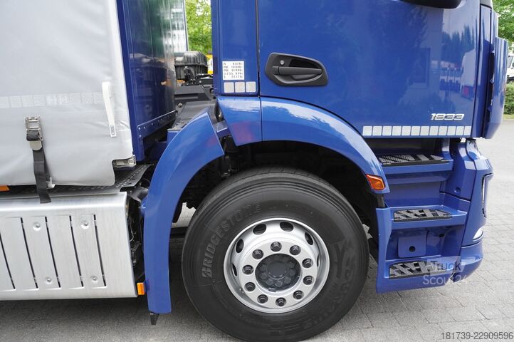 Presenning Mercedes-Benz Actros 1833 / Curtainsider 18 EPAL