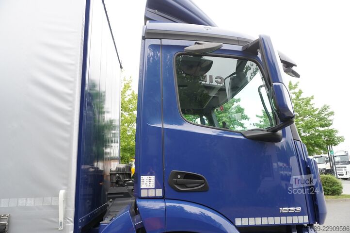 Presenning Mercedes-Benz Actros 1833 / Curtainsider 18 EPAL