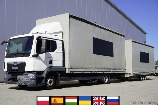 Sæt MAN TGL 8.190 4×2 / sleeper cab / 80 tho. km