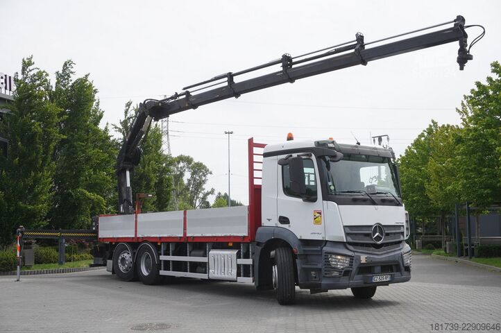 Платформа с краном Mercedes-Benz Mercedes-Benz Antos 2540 6×2-4 / HIAB
