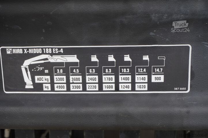 Платформа с краном Mercedes-Benz Mercedes-Benz Antos 2540 6×2-4 / HIAB