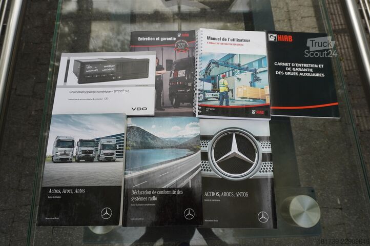 Платформа с краном Mercedes-Benz Mercedes-Benz Antos 2540 6×2-4 / HIAB