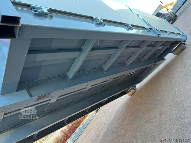 Hákový kontejner CONTAINER SCARRABILE NUOVO A PIANALE CON SPONDE