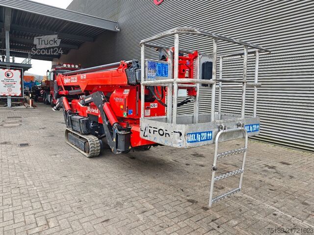 Ledad teleskopisk arbetsplattform Platform Basket Spider 33.15
