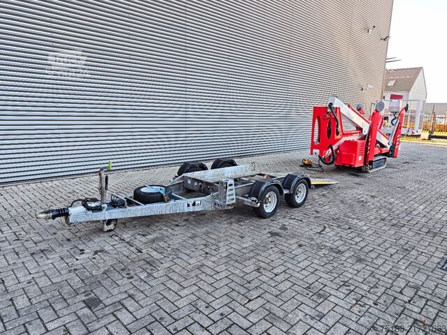 Plate-forme de travail télescopique articulée Multitel SMX 250 with trailer!