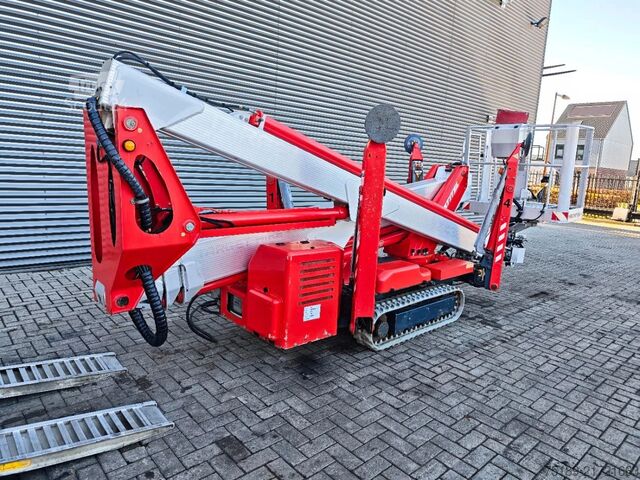 Plate-forme de travail télescopique articulée Multitel SMX 250 with trailer!