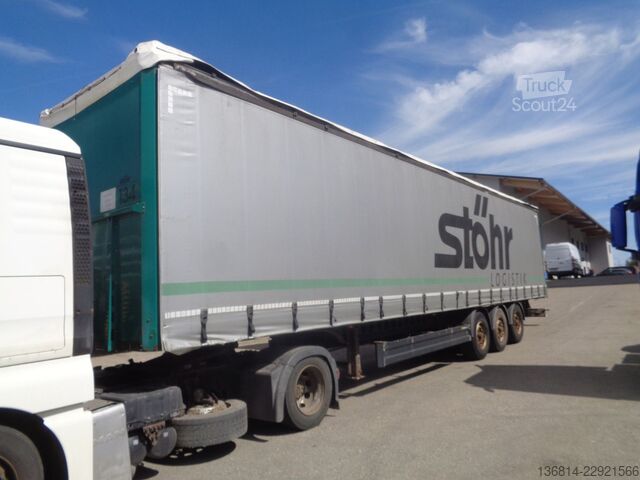Semi-remorque bâchée  SAPL 24 LTN 385/65 R 22,5
