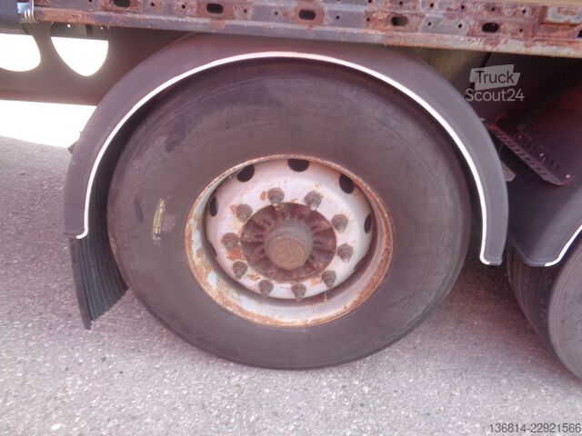 Semi-remorque bâchée  SAPL 24 LTN 385/65 R 22,5
