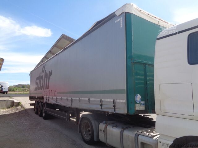 Semi-remorque bâchée  SAPL 24 LTN 385/65 R 22,5