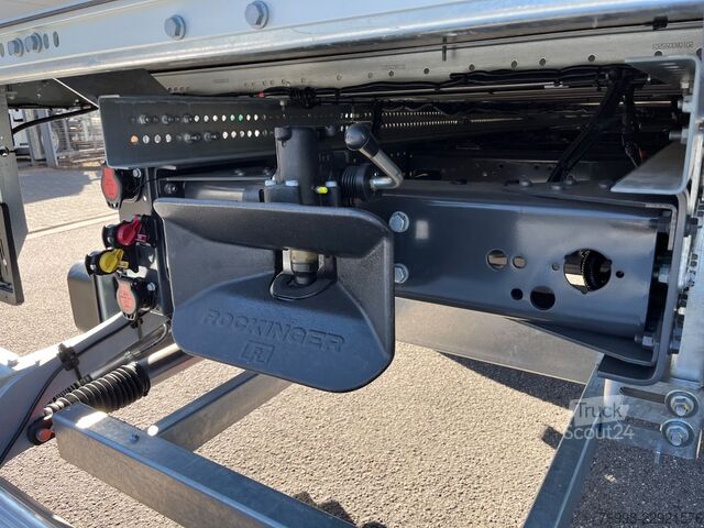 Flaklastbil med kapell VOLVO FL16.280 mit Junge Schiebeplane