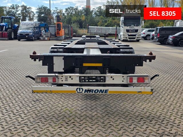 Návěs s výměnnou nástavbou KRONE SD | Teleskop | 11.035-12.640mm