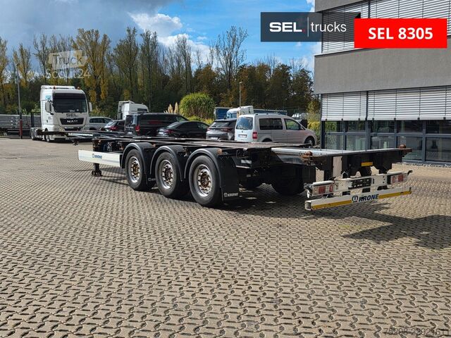 Návěs s výměnnou nástavbou KRONE SD | Teleskop | 11.035-12.640mm