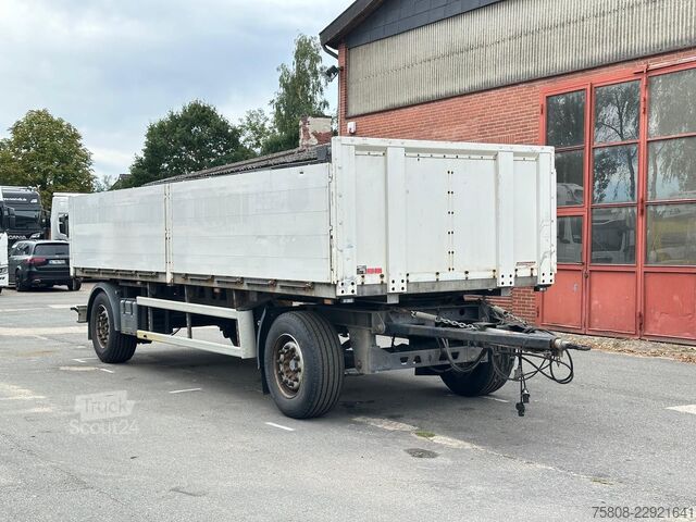 Avoperävaunu ACKERMANN-FRUEHAUF Baustoff 7,30m