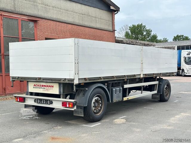 Avoperävaunu ACKERMANN-FRUEHAUF Baustoff 7,30m
