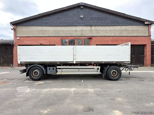 Avoperävaunu ACKERMANN-FRUEHAUF Baustoff 7,30m
