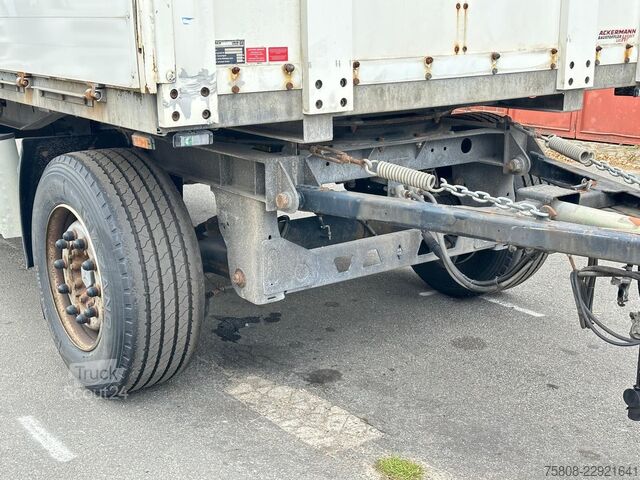 Avoperävaunu ACKERMANN-FRUEHAUF Baustoff 7,30m