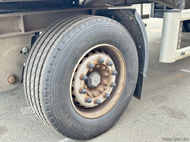 Avoperävaunu ACKERMANN-FRUEHAUF Baustoff 7,30m