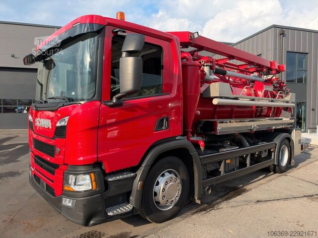 Saugwagen SCANIA P280 4x2 Simon Moos SLS1648 Combi