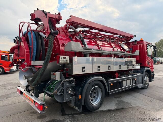Saugwagen SCANIA P280 4x2 Simon Moos SLS1648 Combi
