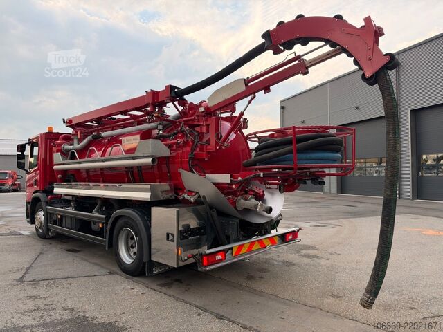 Saugwagen SCANIA P280 4x2 Simon Moos SLS1648 Combi