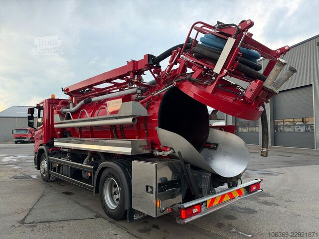 Saugwagen SCANIA P280 4x2 Simon Moos SLS1648 Combi