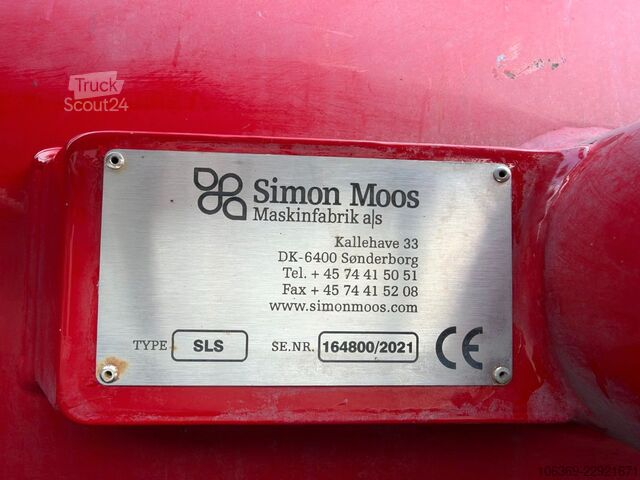 Saugwagen SCANIA P280 4x2 Simon Moos SLS1648 Combi