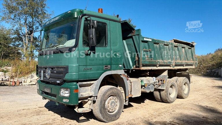 Kippiauto MERCEDES-BENZ Actros 3348 / 6X6 ALLRAD/Full Steel/ EPS 3 Pedal
