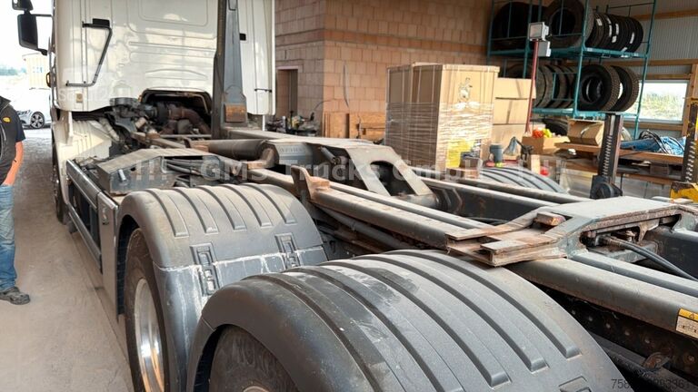 Roll-off-kippi kuorma-auto SCANIA R500 V8 / Manual / TOP ZUSTAND / German