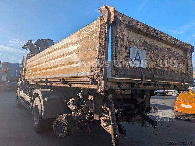 Kolmisivuinen kippiauto MAN TGS 26.440 / 6X4 / Manual / Hiab Kran 288