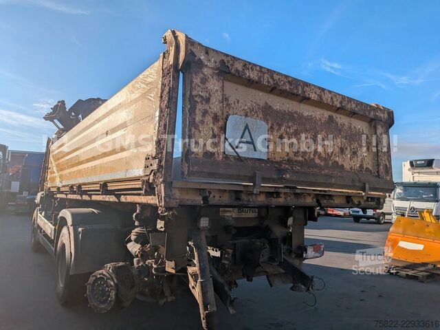 Kolmisivuinen kippiauto MAN TGS 26.440 / 6X4 / Manual / Hiab Kran 288
