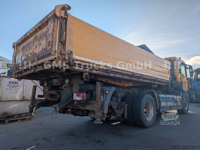 Kolmisivuinen kippiauto MAN TGS 26.440 / 6X4 / Manual / Hiab Kran 288