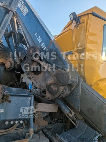 Kippiauto MAN TGS 26.440 / 6X4 / Manual / Hiab Kran 288