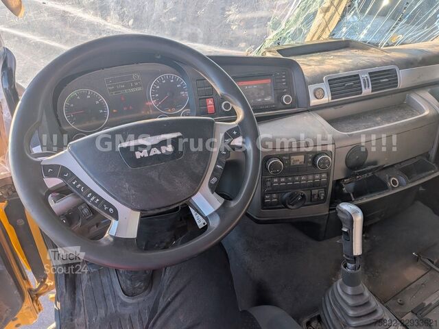 Kippiauto MAN TGS 26.440 / 6X4 / Manual / Hiab Kran 288