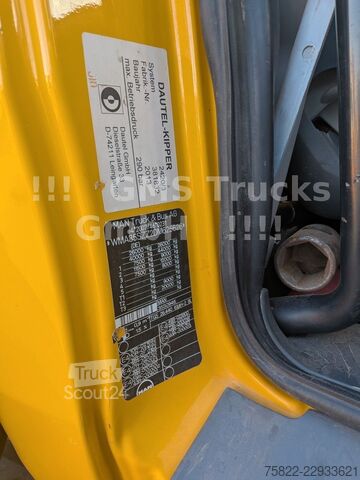 Kippiauto MAN TGS 26.440 / 6X4 / Manual / Hiab Kran 288