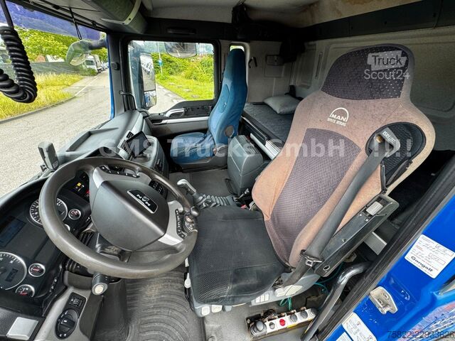 Kippiauto MAN TGS 33.480 / 6X4 / Mei BORDM /25m Kran Palfinger
