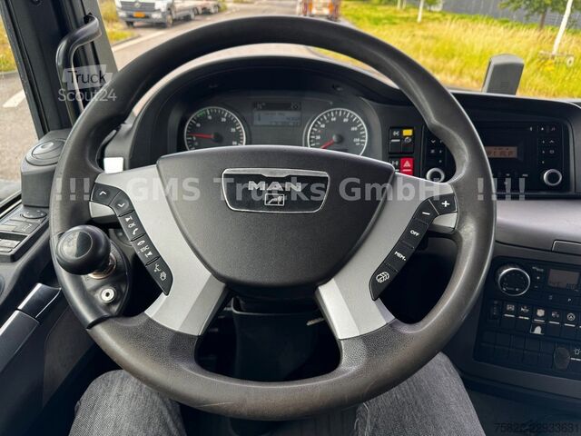 Kolmisivuinen kippiauto MAN TGS 33.480 / 6X4 / Mei BORDM /25m Kran Palfinger