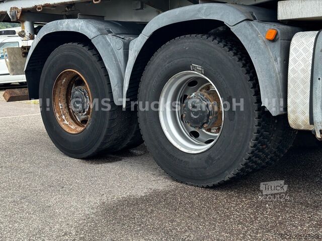 Kuorma-autoon asennettu nosturi MAN TGS 33.480 / 6X4 / Mei BORDM /25m Kran Palfinger