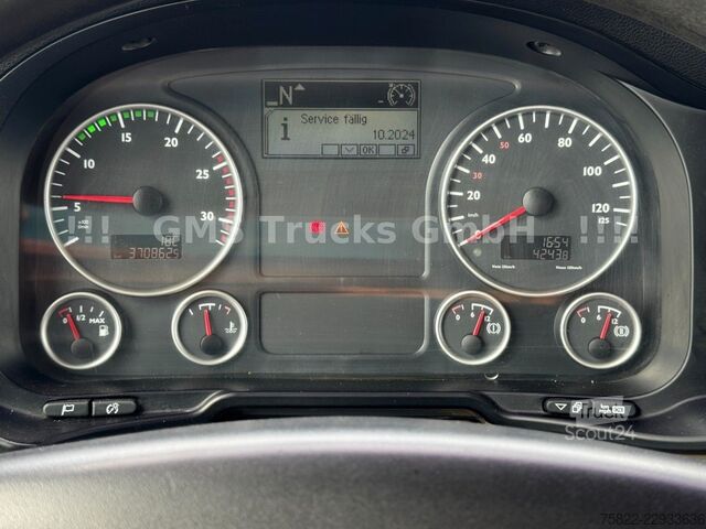 Kuorma-autoon asennettu nosturi MAN TGS 33.480 / 6X4 / Mei BORDM /25m Kran Palfinger