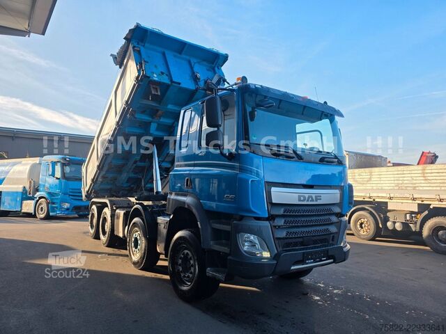 Kippiauto DAF CF 460 / 8X4 / BORDMATIK / Ret / Plane
