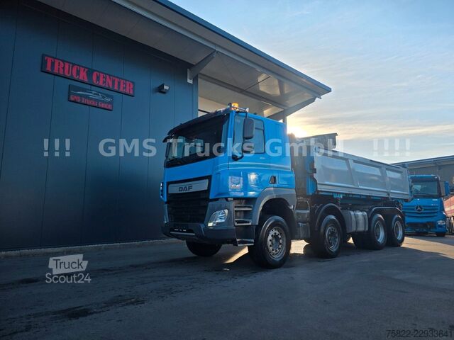 Kippiauto DAF CF 460 / 8X4 / BORDMATIK / Ret / Plane