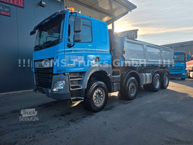 Kippiauto DAF CF 460 / 8X4 / BORDMATIK / Ret / Plane