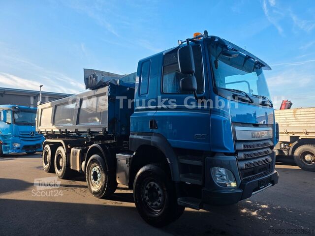Kippiauto DAF CF 460 / 8X4 / BORDMATIK / Ret / Plane