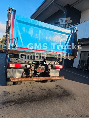 Kolmisivuinen kippiauto DAF CF 460 / 8X4 / BORDMATIK / Ret / Plane