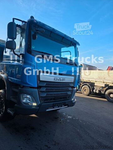 Kolmisivuinen kippiauto DAF CF 460 / 8X4 / BORDMATIK / Ret / Plane