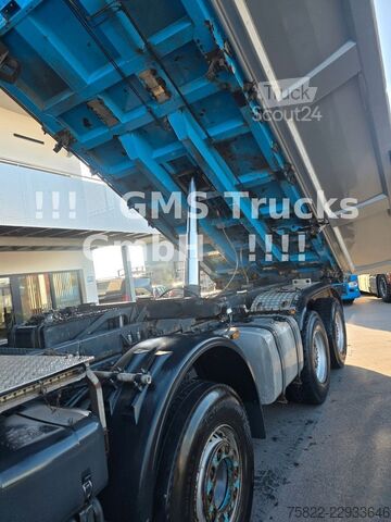 Kolmisivuinen kippiauto DAF CF 460 / 8X4 / BORDMATIK / Ret / Plane