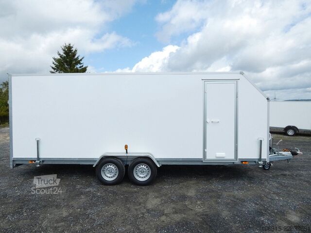 Koteloperävaunu BLYSS Kofferanhänger F3561 3500kg 600x200x200cm