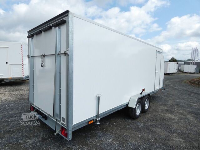 Koteloperävaunu BLYSS Kofferanhänger F3561 3500kg 600x200x200cm