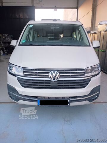 Van Volkswagen California Camper | 2 Betten 4 Schlafplätze | Küchenzeile + Dachbett