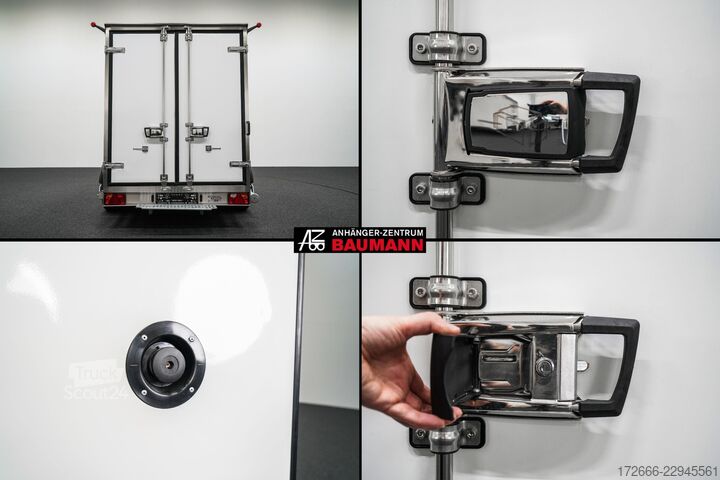 šaldytuvas priekaba Andere BAUMANN ER 3.0 COOL 300X165X190CM 3000KG KÜHLANHÄNGER